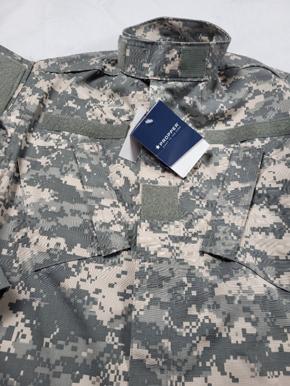 Propper Jacket ACU Coat Small Short Pixelated Camo NIR Compliant Militarycore - Picture 3 of 16